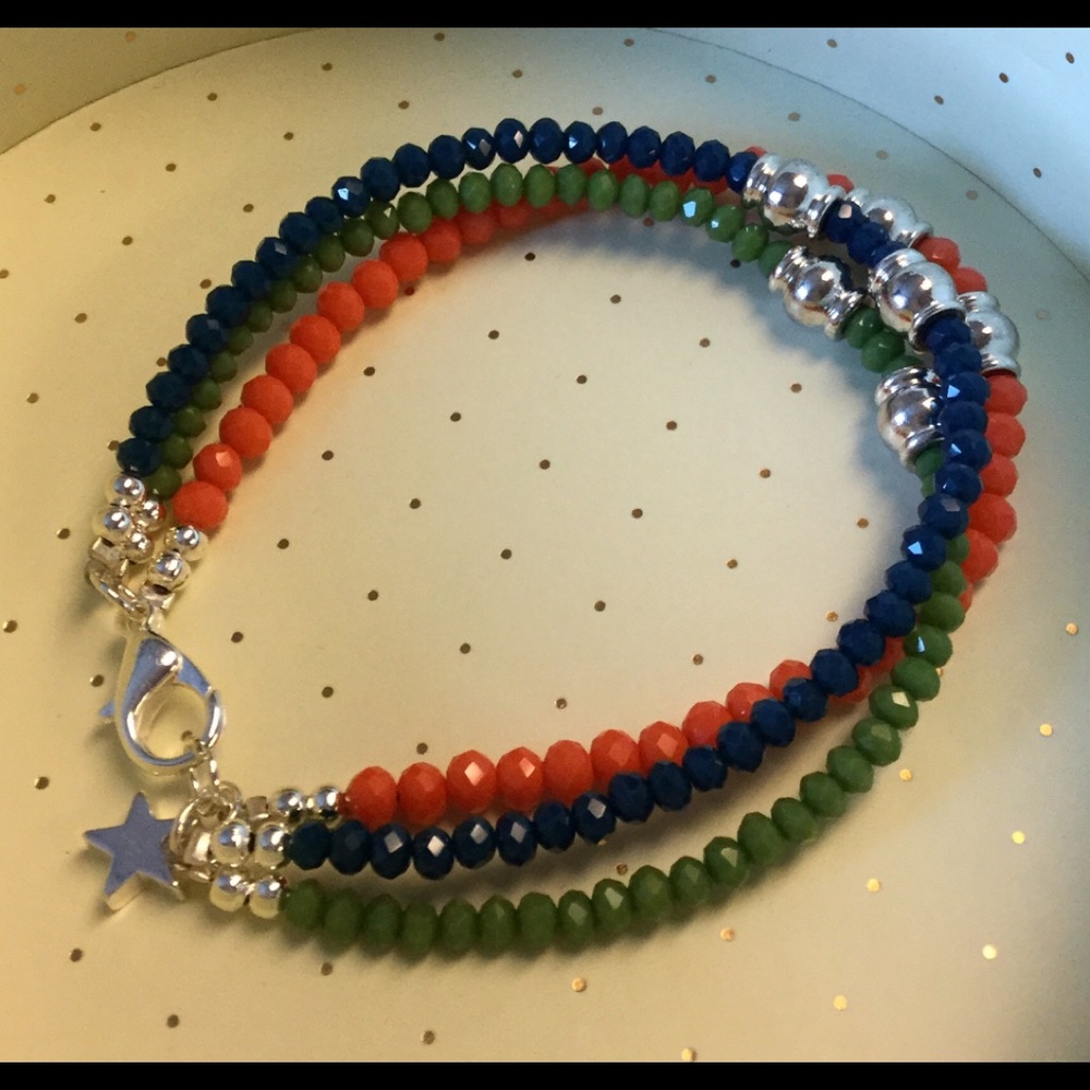 CRYSTAL SILVER PLATED THREE LAYERS